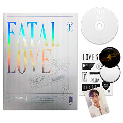 MONSTA X 3rd Album - FATAL LOVE [ Ver. 4 ] CD + Photo Book + Sticker + Photo Card + OFFICIAL POSTER + FREE GIFT / K-pop Sealed