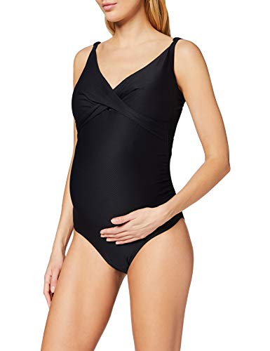 Noppies Swimsuit Bibi Traje de baño premamá, Negro (Black P090), 40 (Talla del Fabricante: M/L) para Mujer