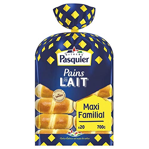 Pasquier - Panes Leche 700 G - Lot De 4 - Precio Por Lote - Entrega Rápida