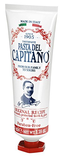 Pasta del Capitano Dental Receta Original - 2 Recipientes de 25 ml - Total: 50 ml