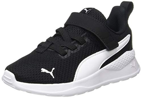 PUMA ANZARUN Lite AC PS, Zapatillas Unisex niños, Negro Black White, 30 EU