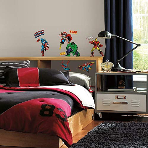 RoomMates Pegatinas de Pared Marvel Personajes Clasicos, Multicolor