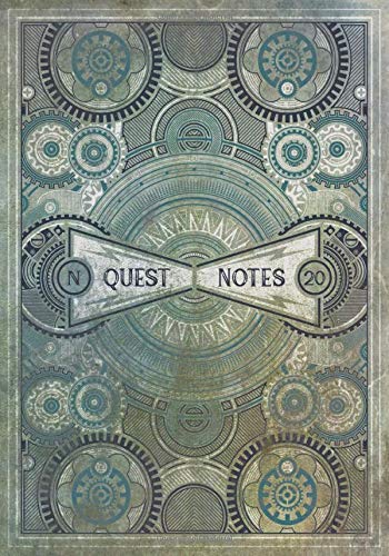 RPG Journal: Mixed paper: Ruled, graph, hex: For role playing gamers: Notes, tracking, mapping, terrain plans: Old paper steampunk style cover