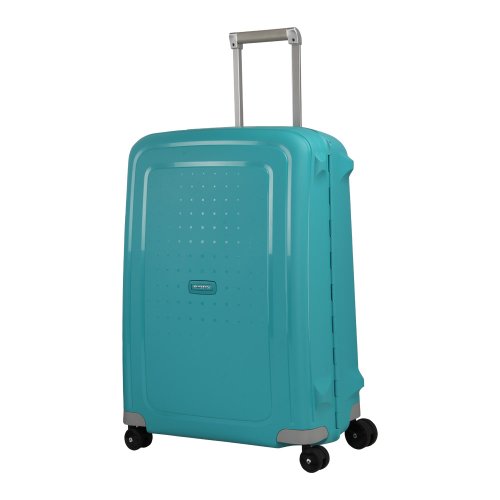 Samsonite S'Cure Spinner - Maleta de equipaje, M (69 cm - 79 L), Azul (Aqua Blue)