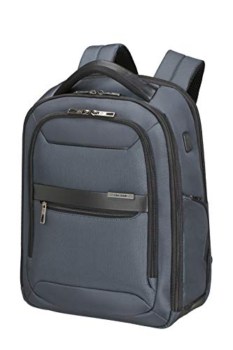 Samsonite Vectura Evo Mochilas para laptop, Laptoprucksack 14 Zoll (41 cm - 19 L), Blau (Blue)