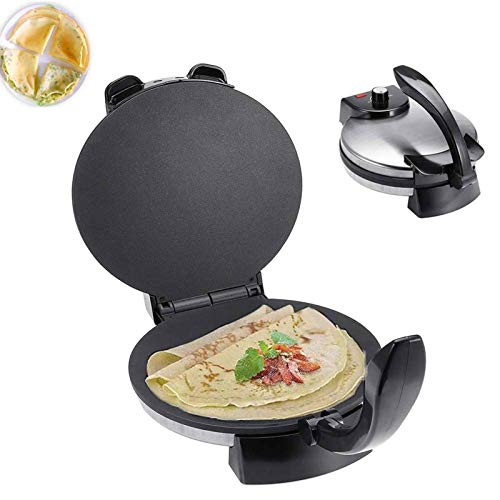 Sarten Crepes, Pan Plano, Máquina para Hacer Tortillas, Máquina para Hacer Panqueques, Parrilla para Sándwiches, Carne, Panqueques, Eléctrica, Antiadherente, Máquina Para Panqueques 2000w