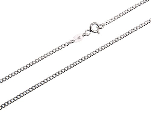 Silberketten-Store - Cadena de plata de ley 2,2mm ancho -Longitud 95cm