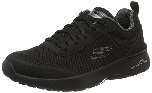 Skechers Skech-Air Dynamight-Fast Brak, Zapatillas Mujer, Negro (Black Mesh/Black Trim BBK), 38 EU