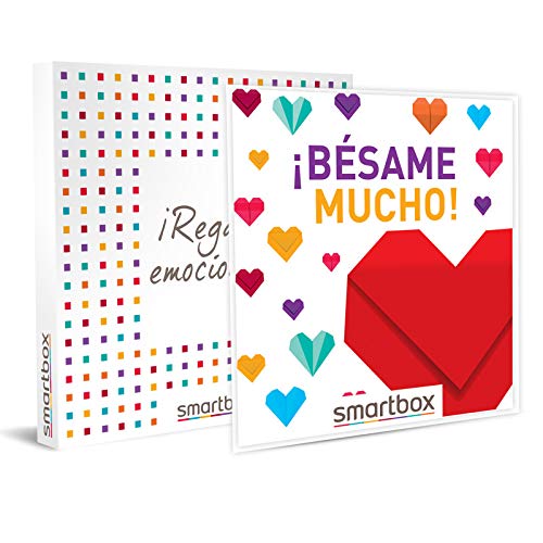 SMARTBOX - Caja Regalo - ¡Bésame Mucho! - Idea de Regalo - 1 Experiencia de Estancia, Bienestar, gastronomía o Aventura para 2 Personas