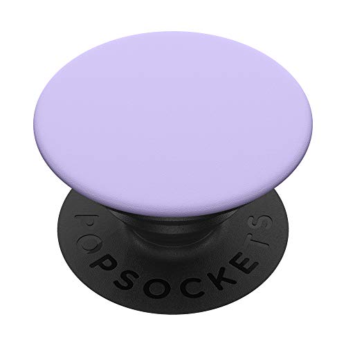 Suave Pálido Lavanda Morado Liso Sólido Diseñador Color mate PopSockets PopGrip: Agarre intercambiable para Teléfonos y Tabletas