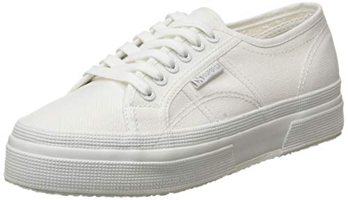 Superga 2736-cotu Dbl3, Zapatillas de Gimnasia Unisex Adulto, Blanco (Total White C42), 39.5 EU