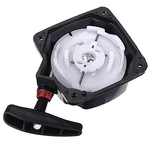 szyzl88 Motor Arranque Retroceso, Universal Arranque para Cortador de Cepillo Lawn Trimmer Partes Partes Jardín Herramientas (Negro) - Negro, Free Size