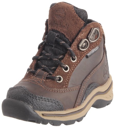 Timberland Pawtuckaway HKR, Botas Impermeables de Senderismo, Unisex Infantil, Marrón (Brown), 4 M US Big Kid