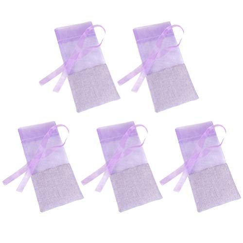 UPKOCH 10 bolsas de fragancia de lavanda para relajarse y dormir profundo, bodas, Navidad, cumpleaños, fiestas, color morado claro