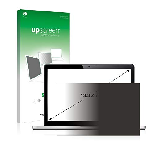 upscreen 13.3" Filtro de Privacidad para Portátiles con 13.3 Pulgadas (33.8 cm) (294 x 165.5 mm, 16:9) Protector Anti-Espia Privacy Filter