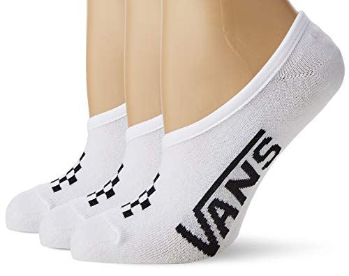 Vans WM Classic Canoodle 1-6 3pk Calcetines, Blanco (White-Black Yb), EU 31.5-36