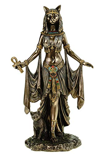 Veronese - Figura de diosa egipcia (26 cm), color bronce