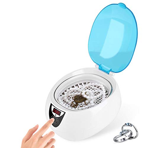 WLH 750mL Touch Control Limpiador Ultrasónico Máquina De Limpieza para Joyería Reloj De Anteojos Hermoso (Enchufe De La UE)