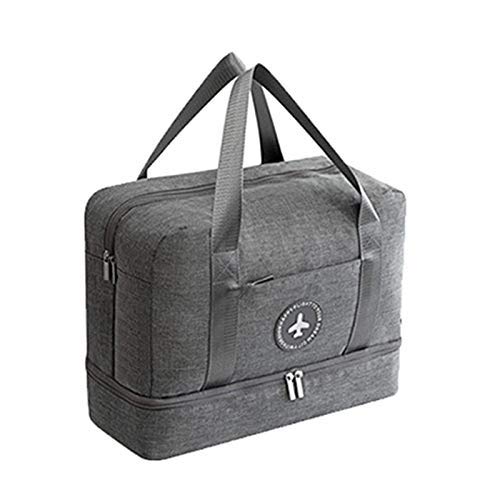 XXLYY Bolsa de Viaje Impermeable de Gran Capacidad Multifuncional Separación en seco y húmedo Bolso de Viaje Bolsa de Viaje Caja de Embalaje