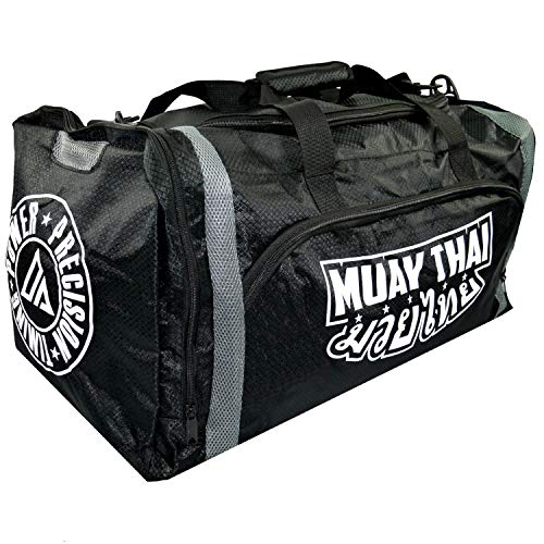 ynamix Athletics - Bolsa de deporte para Muay Thai Warrior XL - Bolsa de entrenamiento grande para deportes de lucha, boxeo tailandés, fitness - Resistente al agua