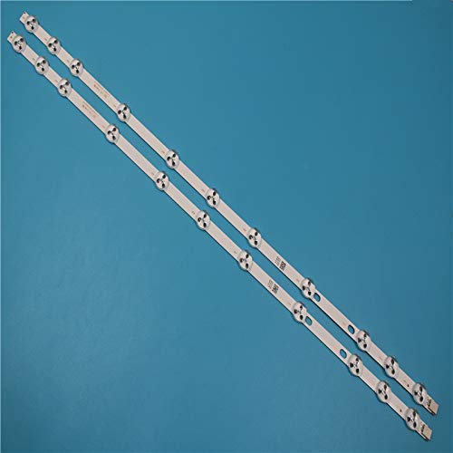 2pcs x 32 inch LED Backlight Strip Replacement for VESTEL 32D1334DB VES315WNDL-01 VES315WNDS-2D-R02 VES315WNDA-01 11-LEDs 574mm