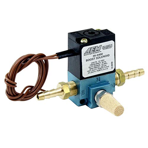 AEM 30 – 2400 laded Ruck regulación Solenoid Kit con 1/8 NPT, Azul