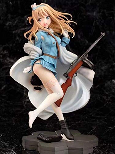 Amigo Regalo Modelo Juguete Figurilla Coleccionable Anime De Bricolaje Dormitorio Creativo Estatua Girls Frontline 2 Generaciones Fal Funny Knights Girls Suomi Kp-31 Colección Pvc Modelo Dropshipping