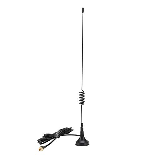 Antena, Antena de ventosa exterior GSM, 2G / 3G / 4G GPRS 2.4G / 433MHz 12dBi Antena de alta ganancia, Antena de red externa de base magnética, con cable de extensión SMA de 3 metros / 9.84 pies