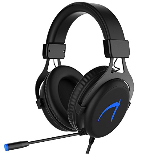 Auriculares Gaming MUTOUREN Cascos Gaming USB Gaming Headset para PC