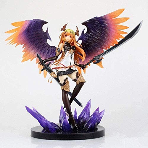 Bahamut of God Strike Dark Angel Olivia versión heterocroma Figura de Anime figurita decoración Estatua muñeca Modelo Anime Regalos Figuras de Anime 28cm