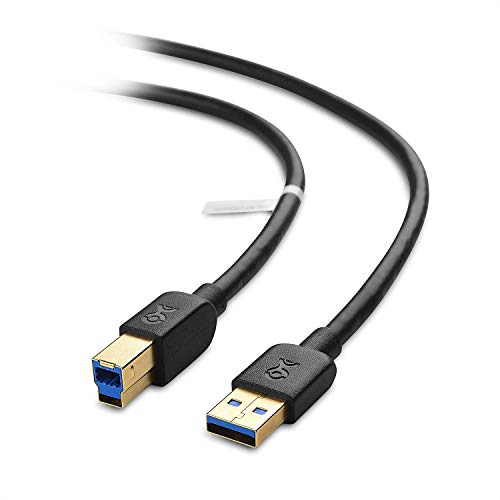 Cable Matters SuperSpeed USB 3.0 Tipo A a B Cable en Negro 3m