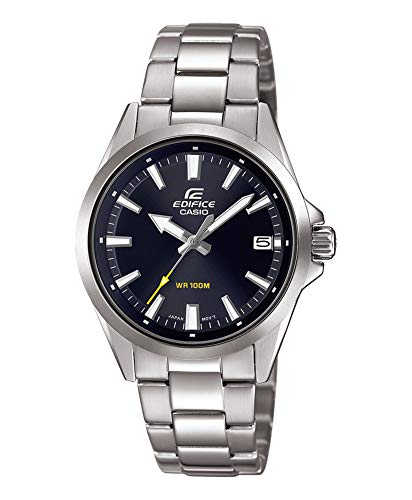 Casio Reloj Analógico para Hombre de Cuarzo con Correa en Acero Inoxidable EFV-110D-1AVUEF