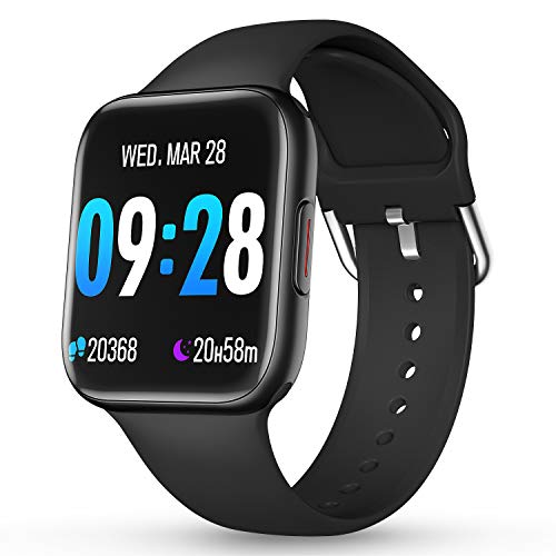 CatShin Relojes Inteligentes Mujer y Hombre,smartwatch Mujer y Hombre,Impermeable IP68 Pulsera Actividad Inteligente medidor presion Arterial Monitor sueño podómetro para Android iOS teléfono