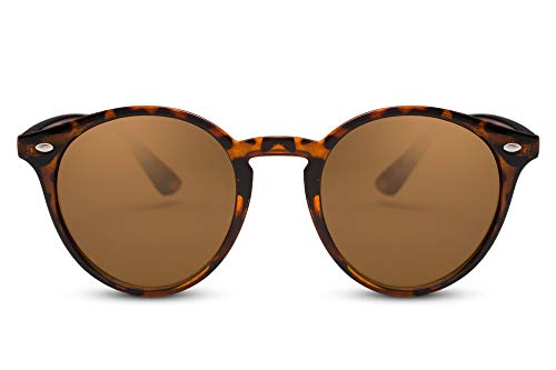 Cheapass Sunglasses Redondas Retro Festival Trendy 100% Protección UV400 Hombres Mujeres