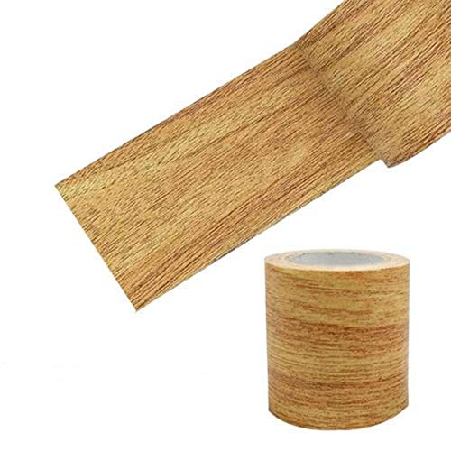 Cinta De Reparación De Vetas De Madera, 2.2 Pulgadas X 15 Pies, Impermeable, Realista, Cinta Adhesiva para Reparación De Vetas De Madera, Cinta Adhesiva Adhesiva para Muebles Piso Parche Autoadhesivo