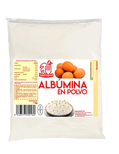 CLARA DE HUEVO EN POLVO 1KG (ALBUMINA)