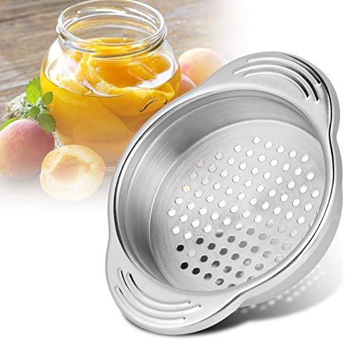 Colador de latas de Alimentos de Acero Inoxidable, Limpieza Estable, fácil de Limpiar, exprimidor de Aceite de Lata de atún, frescura Duradera, Resistente, Resistente para el hogar,