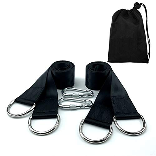 Correas De Hamacas Swing de árbol Colgando Kit Correas Hamaca Conjunto de 2 150 cm Extra Largos 350 kg de Capacidad de Carga al Aire Libre Camping Senderismo Hamaca Cinturón Colgante (Color : 01)