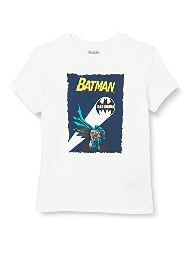 Cortefiel C6Cc Camiseta Batman Kids (Blanco 99), Small (Tamaño del fabricante: S) para Hombre