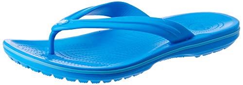 Crocs Crocband Flip, Unisex Adulto, Azul (Ocean/Electric Blue), 46/47 EU