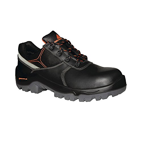 Delta Plus - Zapatos de Seguridad de Piel Resistente al Agua Modelo Phocea Composite para Hombre (45 EU/Negro)