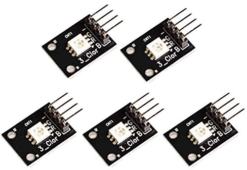 DollaTek 5pcs/Lot Keyes KY-009 3 Color RGB SMD LED Junta Módulo LED DC 5V para Arduino