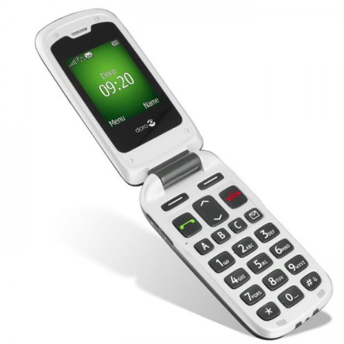 Doro PhoneEasy 605 - Teléfono móvil GSM con tapa 2G