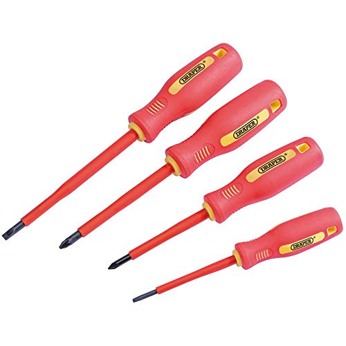 Draper 46539 totalmente aislado destornillador Set, Set de 4