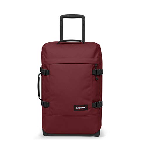 Eastpak Tranverz S Maleta, 51 Cm, 42 L, Rojo (Brisk Burgundy)