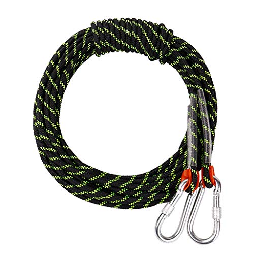 Equipo de escalada Nylon Peso 76 G / M Cuerda Cuerda De Escalada, Cuerda Protector Solar Resistente Al Agua Escalada Resistente Al Desgaste, Diámetro De La Cuerda De Salvamento 10,5 Mm, 2900kg Cuerda