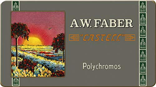 Faber Castell Edición Limitada 111º Aniversario – Lata de 12 lápices Polychromos Artists'