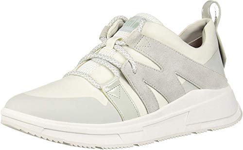 FitFlop Carita, Zapatillas sin Cordones Mujer, Blanco Urban White 194, 40 EU