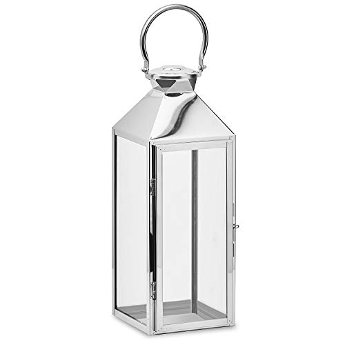 Gartenfreude 9000-1001-02 Farol, Acero Inoxidable, Medium