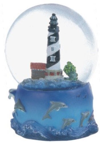 George S. Chen Las importaciones Bola de Nieve Cape Hatteras Lighthouse Escritorio Figura Decorativa Decoración